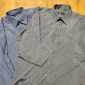 LOT 2 Nice Men's Hugo Boss Dress Shirts